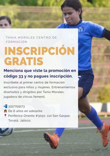Tania Morales, Centro de Formación