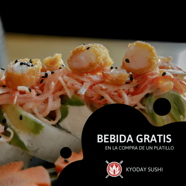 Bebida Gratis Kyoday Sushi
